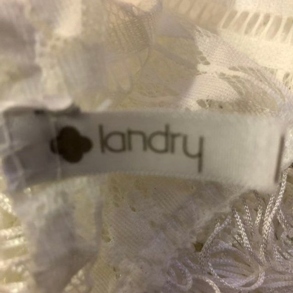 Landry Fringe Vest Womens One Size NEW White - Picture 9 of 12